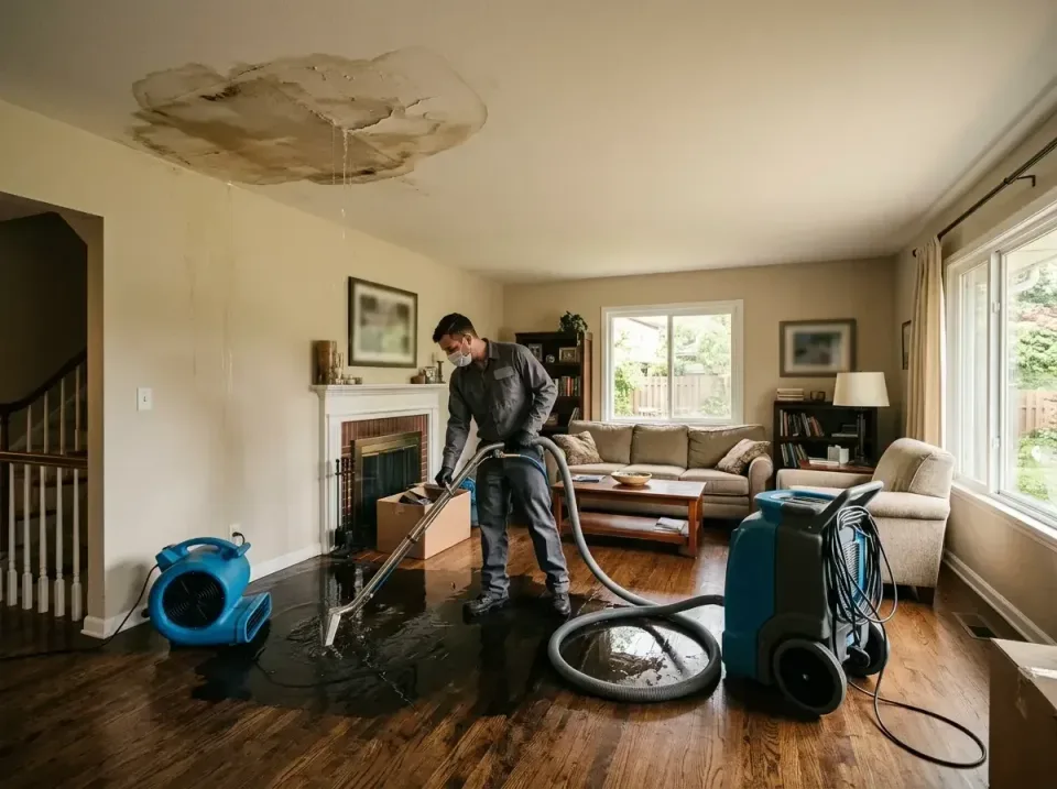 attic-pipe-burst-ceiling-drip-008 — frequently asked questions, Water Damage Restoration & Carpet Care in Kildeer, IL